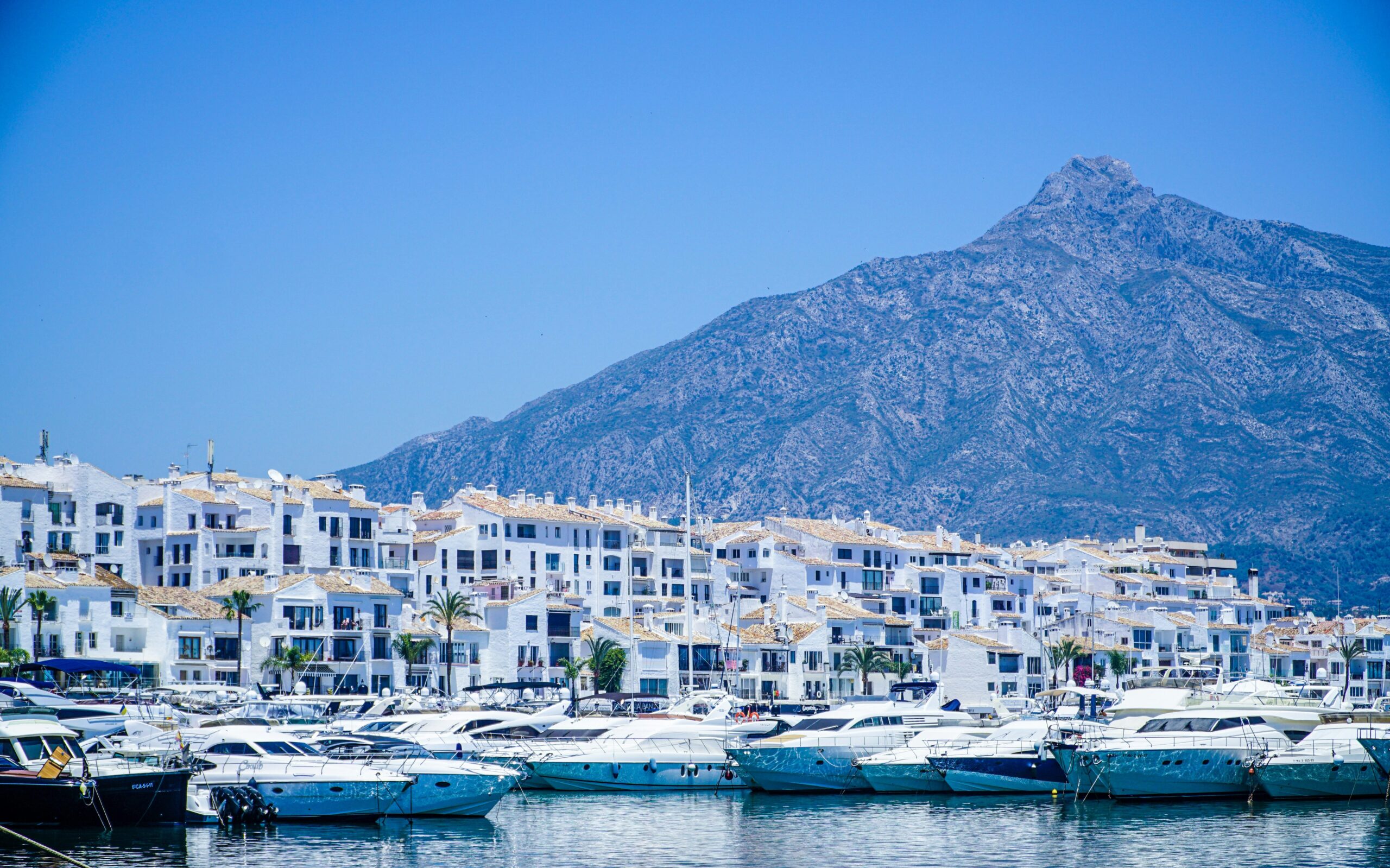 Marbella's marina, Puerto Banús